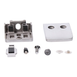 Svorka na trubku ø 42,4 mm, sklo 8 - 12,76 mm, AISI 304 Svorka na trubku ø 42,4 mm, sklo 8 - 12,76 mm, AISI 304